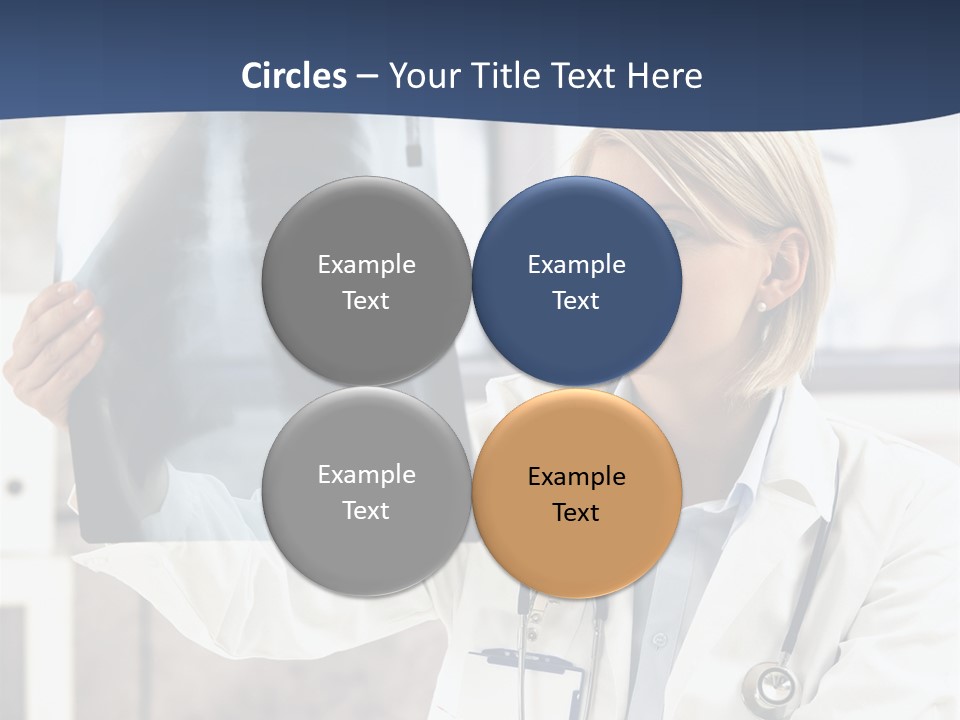 Clinical Woman Young PowerPoint Template