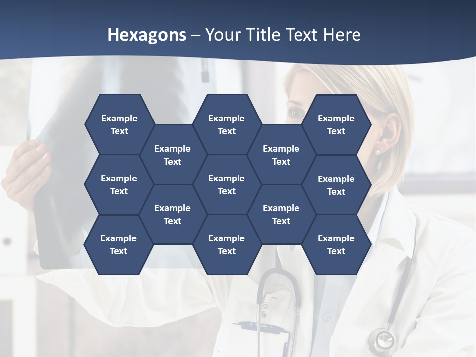 Clinical Woman Young PowerPoint Template