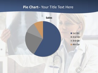 Clinical Woman Young PowerPoint Template