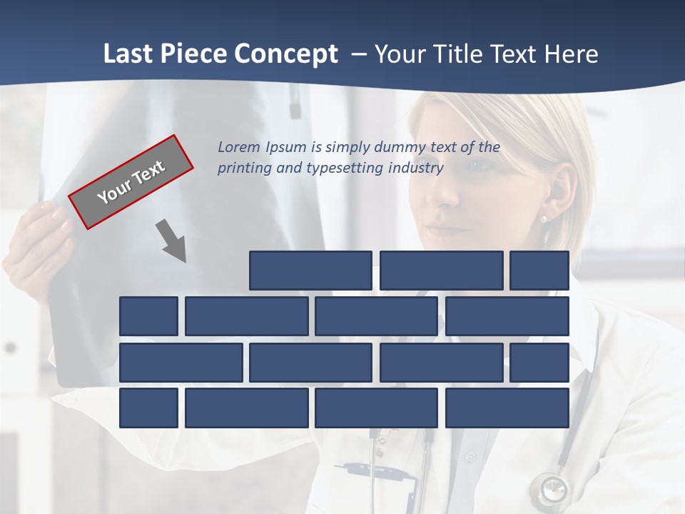 Clinical Woman Young PowerPoint Template