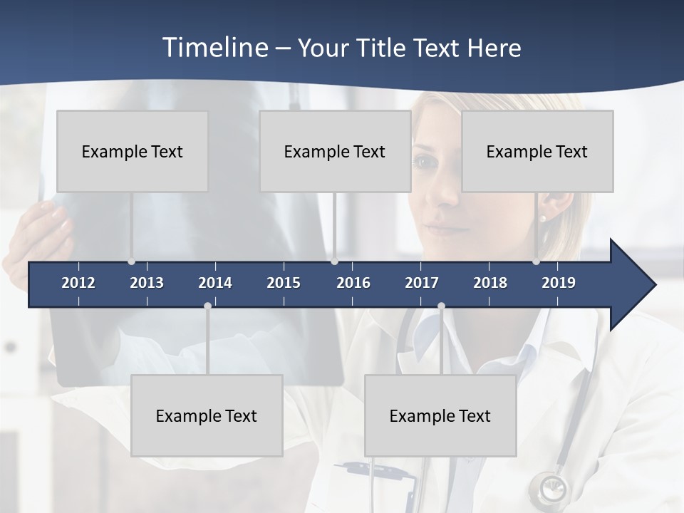 Clinical Woman Young PowerPoint Template