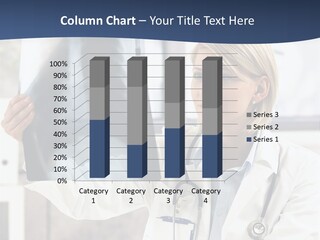 Clinical Woman Young PowerPoint Template