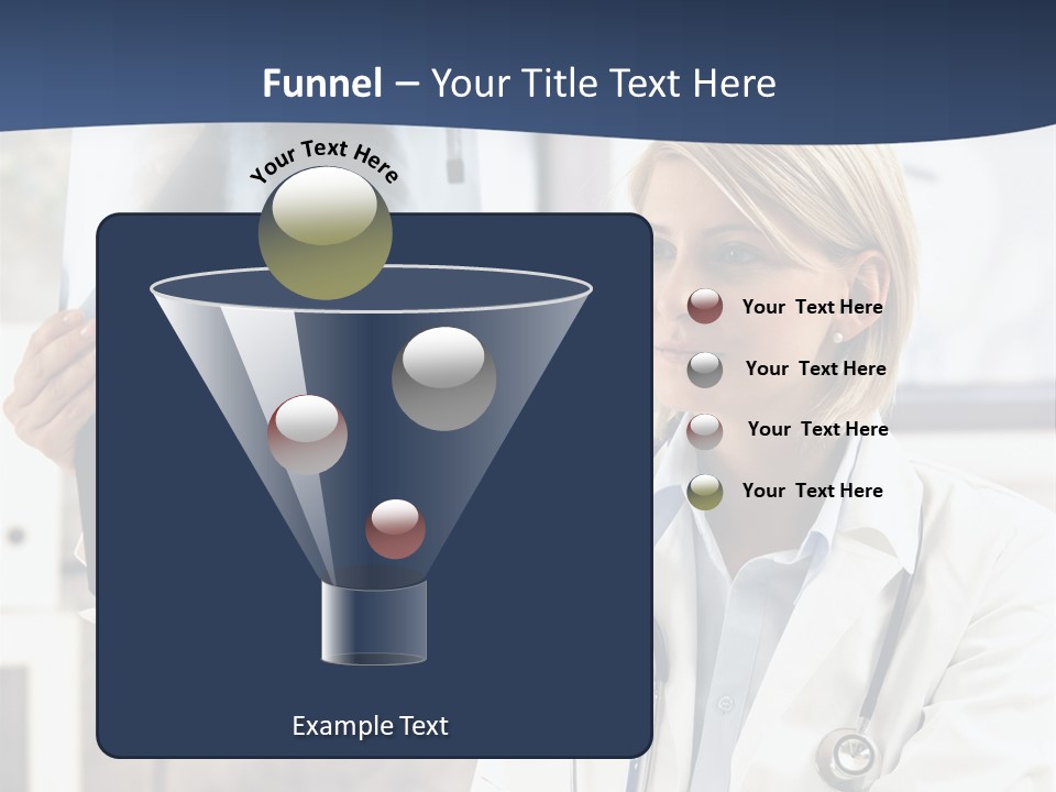 Clinical Woman Young PowerPoint Template