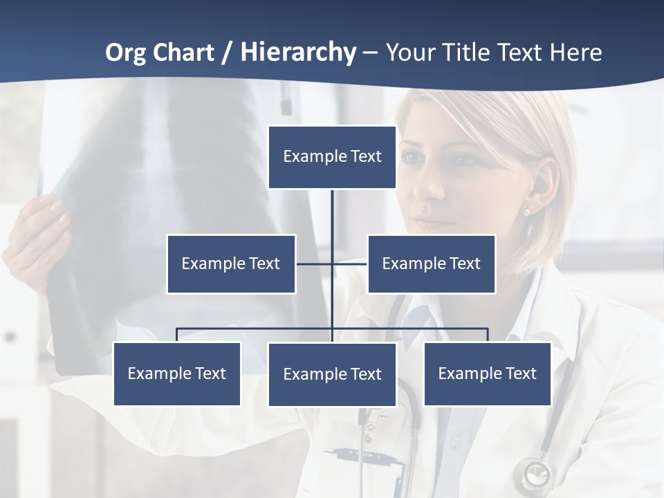 Clinical Woman Young PowerPoint Template