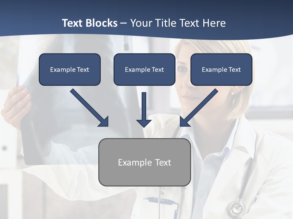 Clinical Woman Young PowerPoint Template