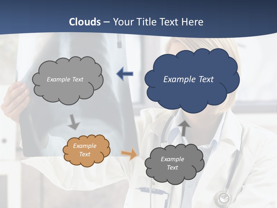 Clinical Woman Young PowerPoint Template