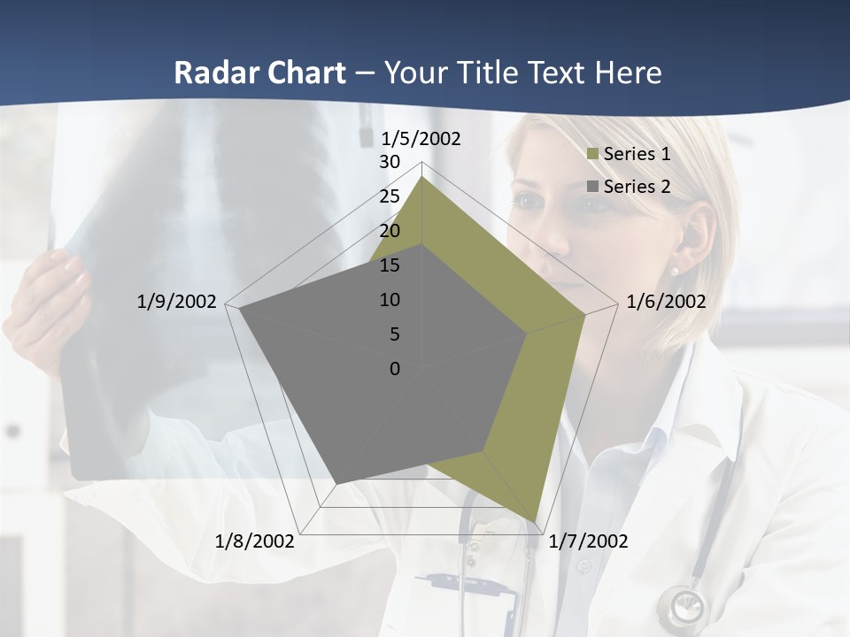 Clinical Woman Young PowerPoint Template