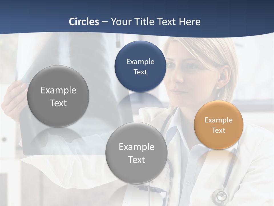 Clinical Woman Young PowerPoint Template