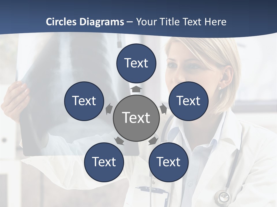 Clinical Woman Young PowerPoint Template