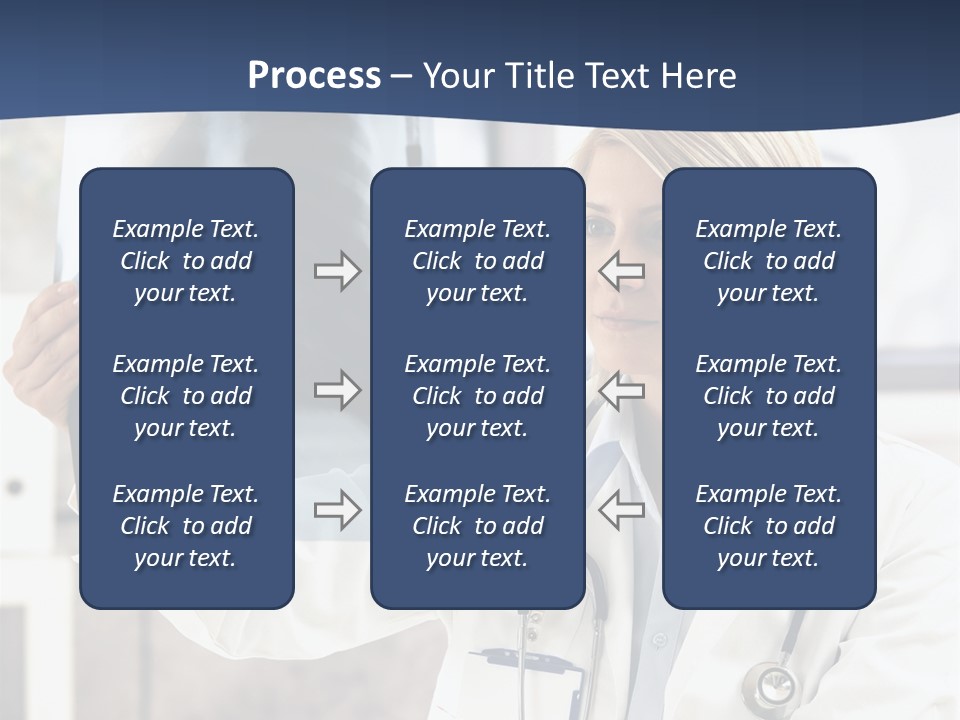 Clinical Woman Young PowerPoint Template