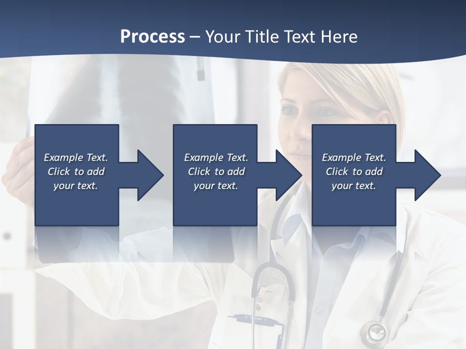 Clinical Woman Young PowerPoint Template