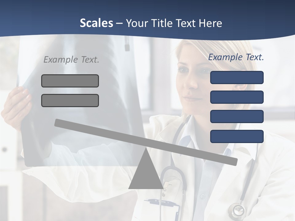 Clinical Woman Young PowerPoint Template