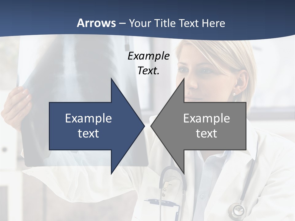 Clinical Woman Young PowerPoint Template