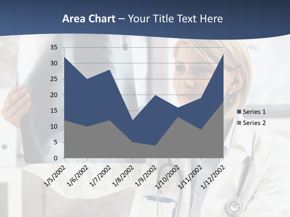 Clinical Woman Young PowerPoint Template