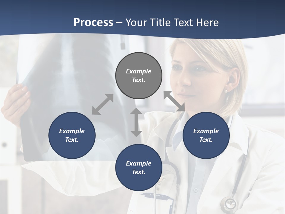 Clinical Woman Young PowerPoint Template