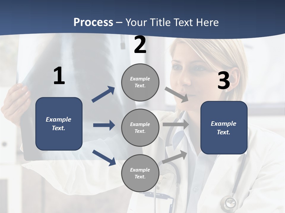 Clinical Woman Young PowerPoint Template