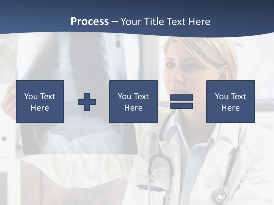 Clinical Woman Young PowerPoint Template