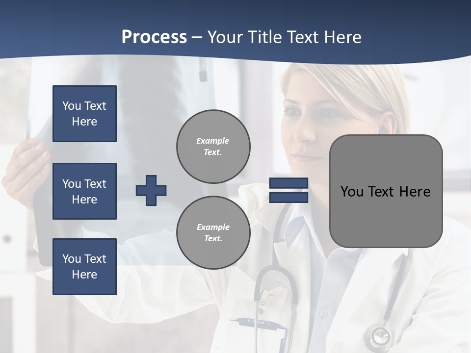 Clinical Woman Young PowerPoint Template