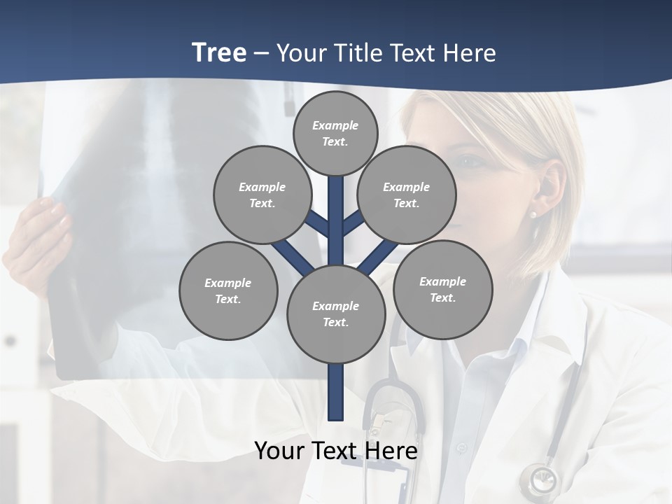 Clinical Woman Young PowerPoint Template