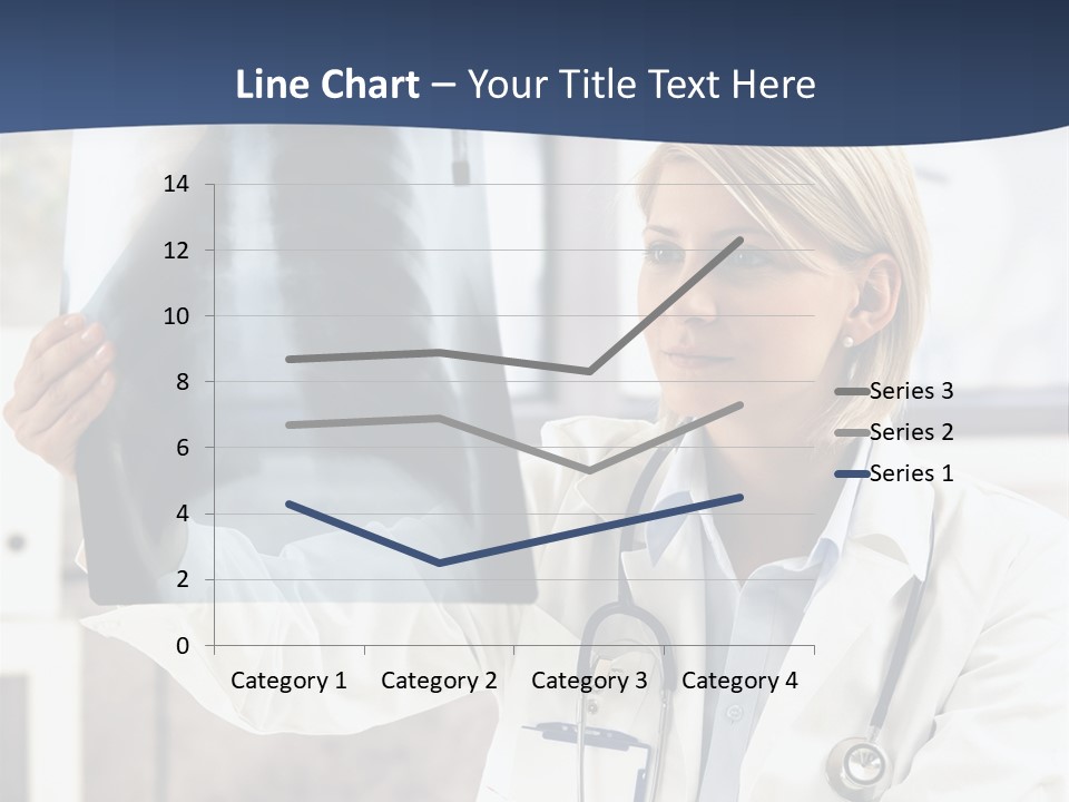 Clinical Woman Young PowerPoint Template