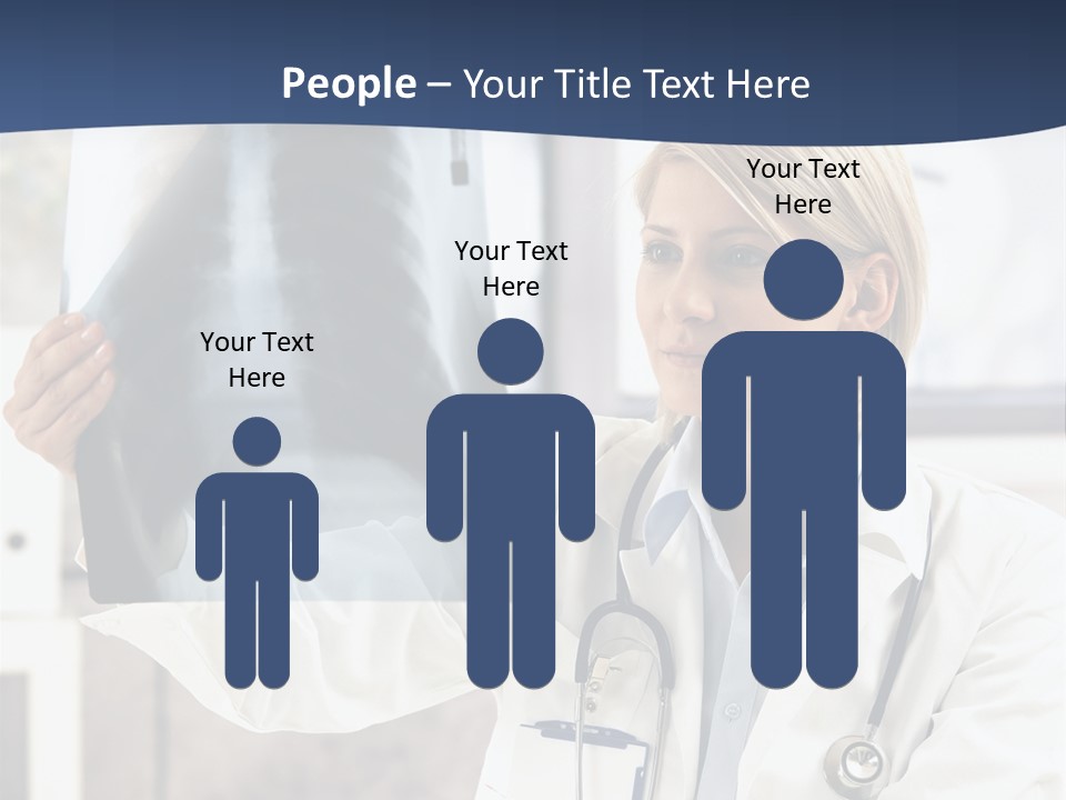 Clinical Woman Young PowerPoint Template