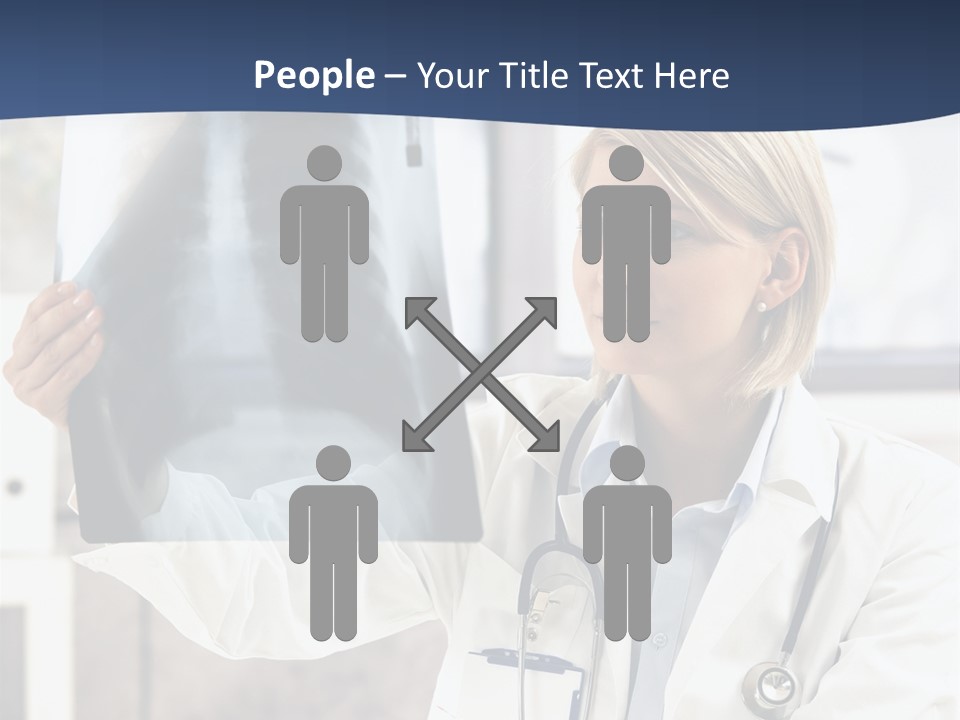 Clinical Woman Young PowerPoint Template