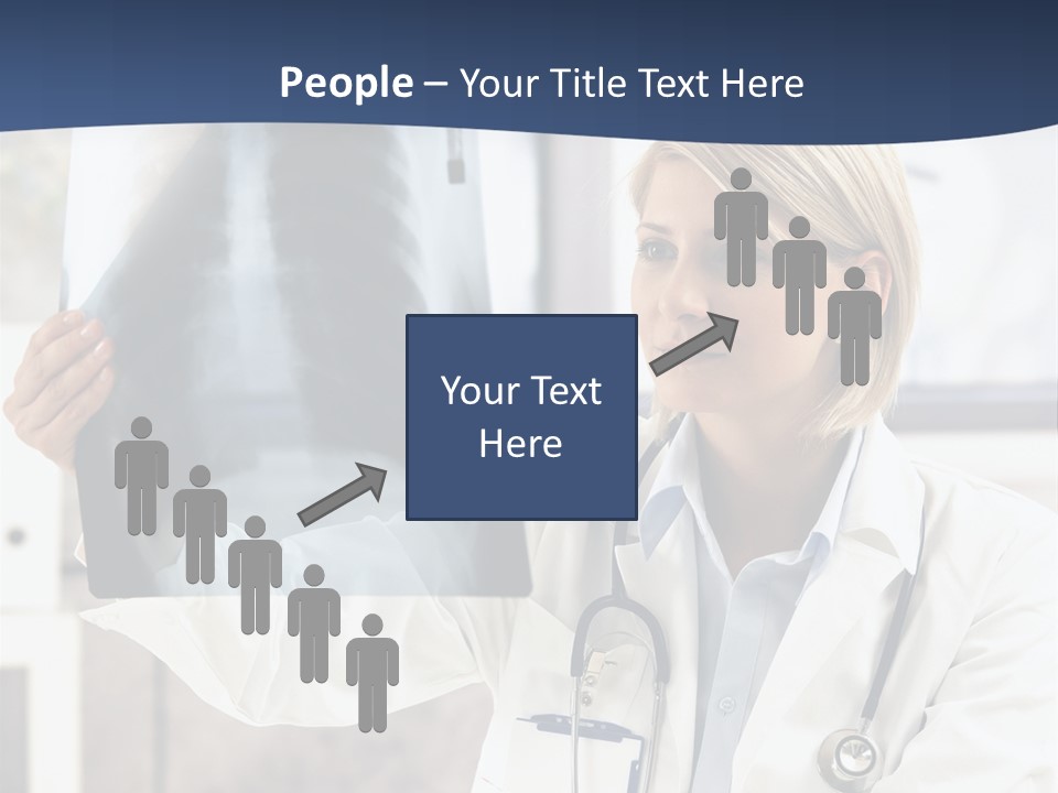 Clinical Woman Young PowerPoint Template