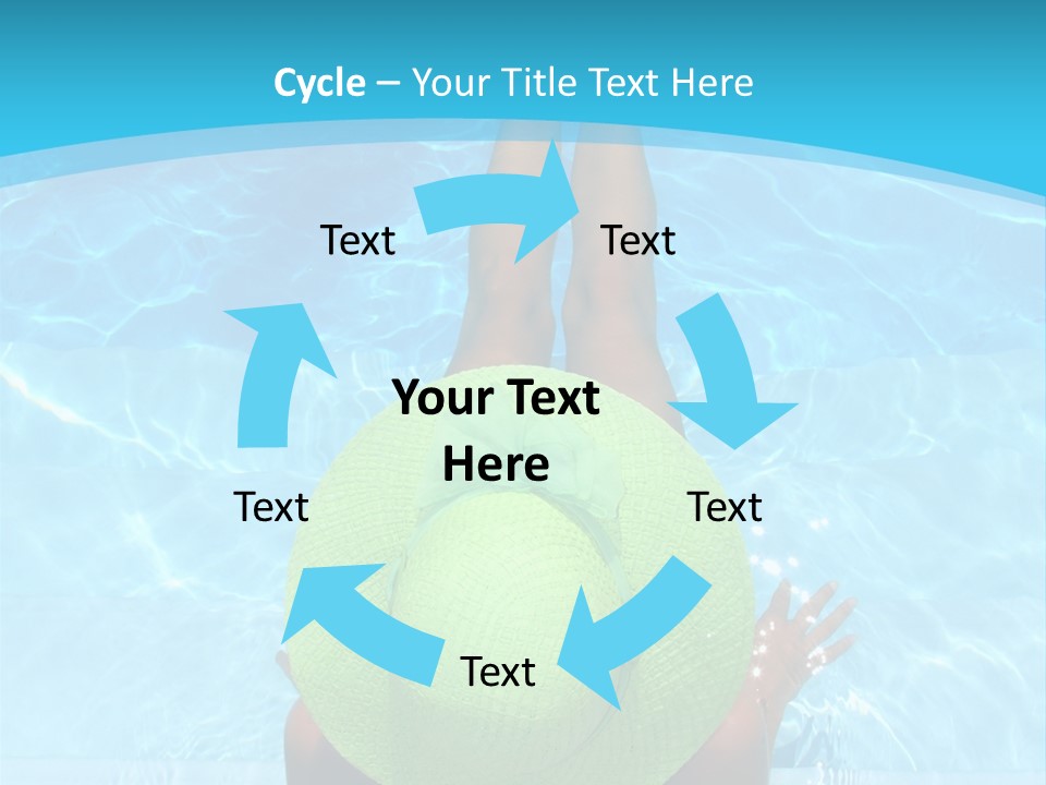 Tan Pampering Blond PowerPoint Template