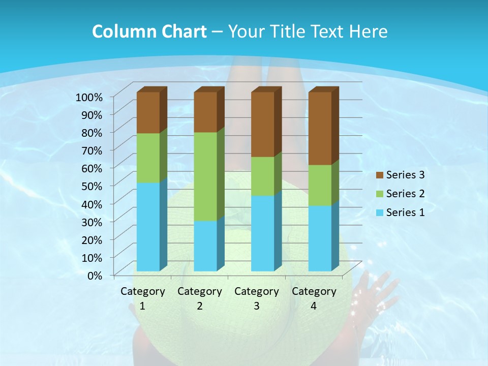 Tan Pampering Blond PowerPoint Template