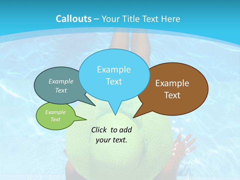 Tan Pampering Blond PowerPoint Template