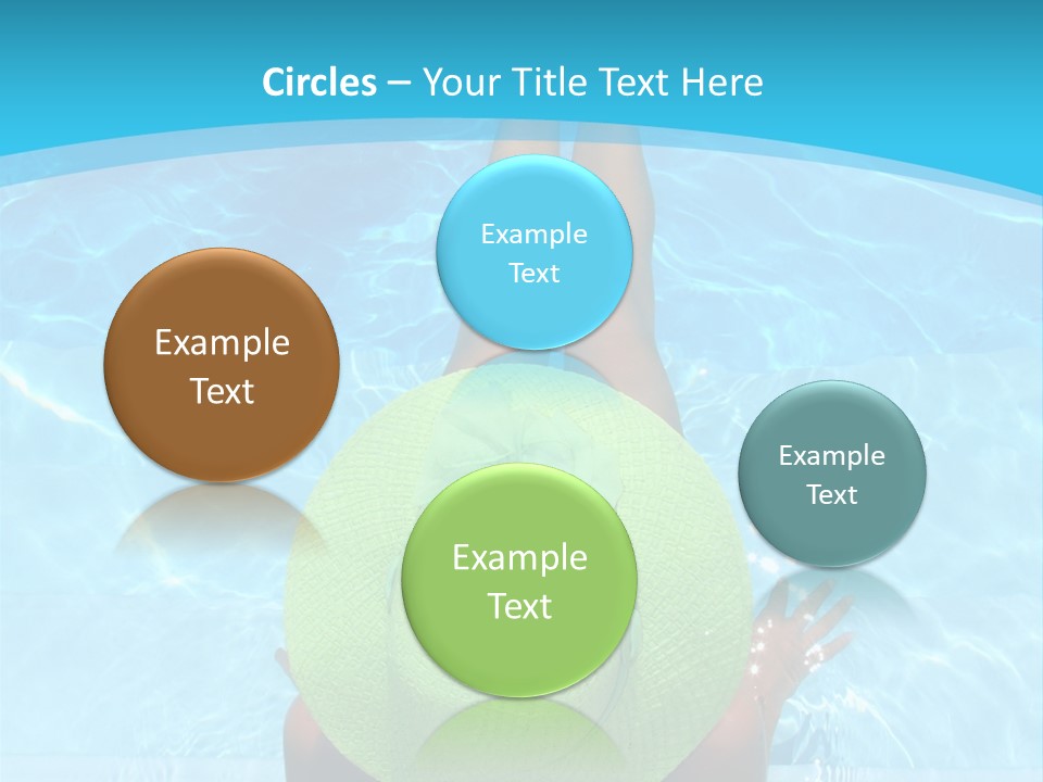 Tan Pampering Blond PowerPoint Template