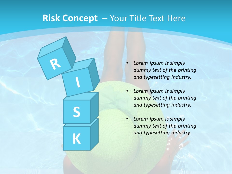 Tan Pampering Blond PowerPoint Template