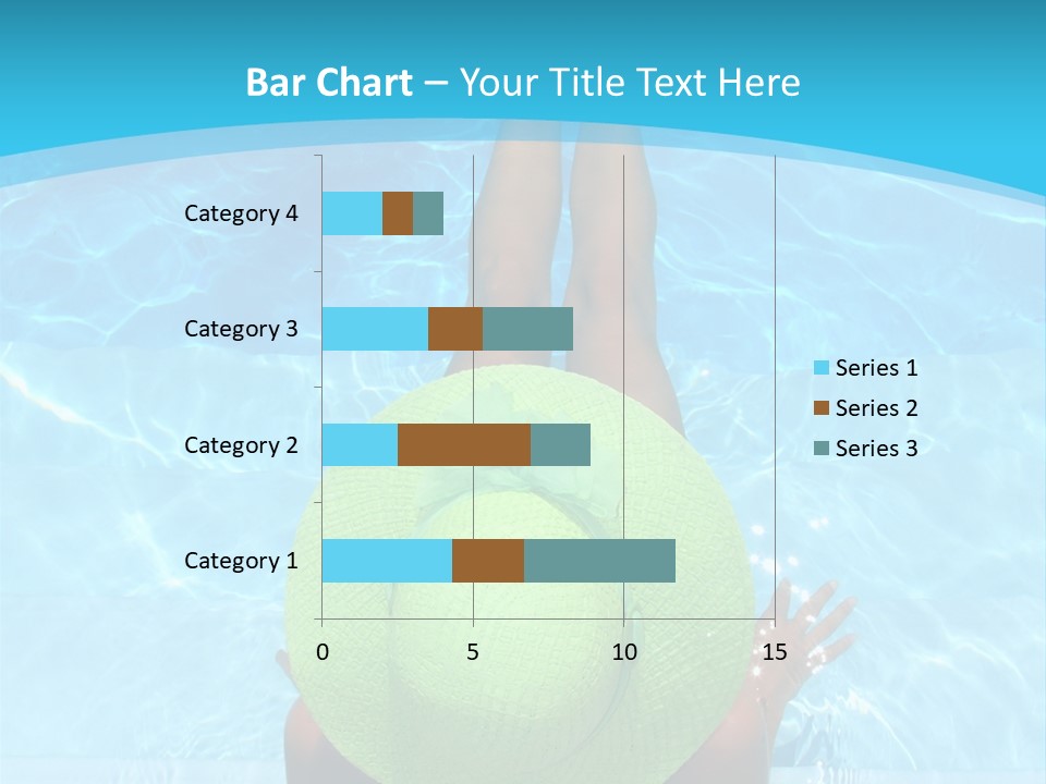 Tan Pampering Blond PowerPoint Template