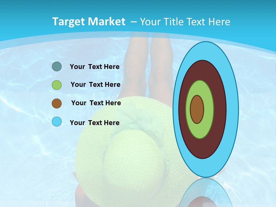 Tan Pampering Blond PowerPoint Template