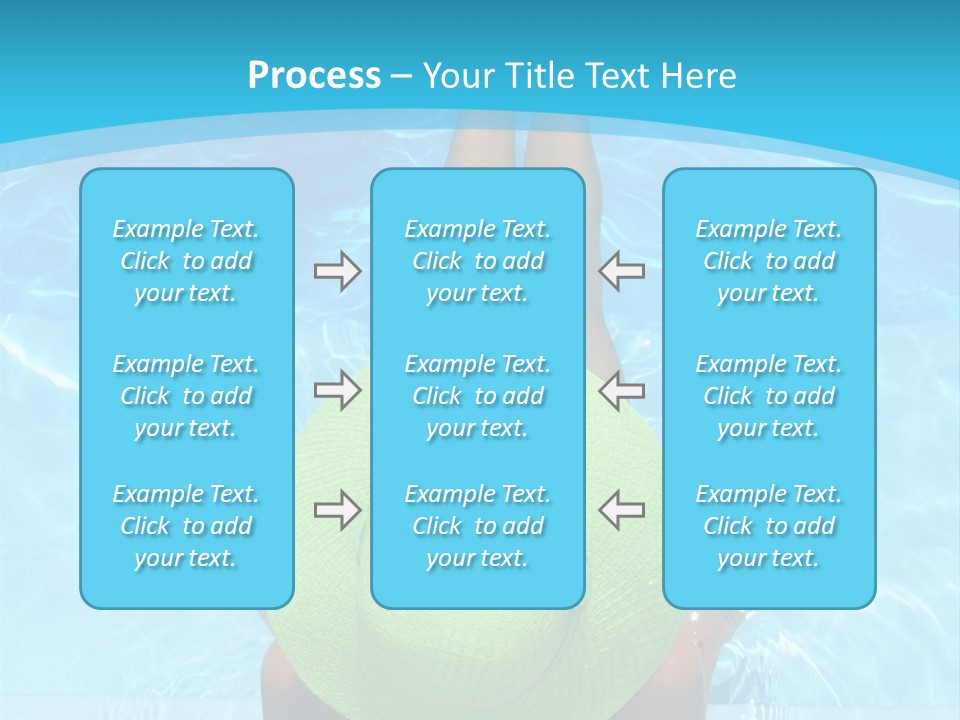 Tan Pampering Blond PowerPoint Template