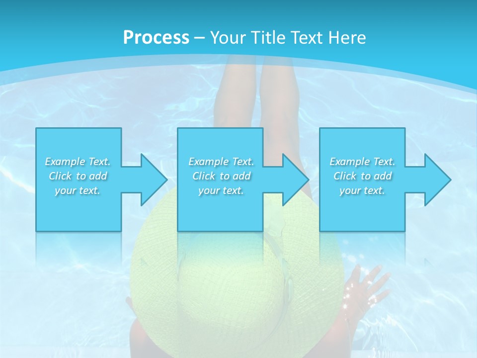 Tan Pampering Blond PowerPoint Template