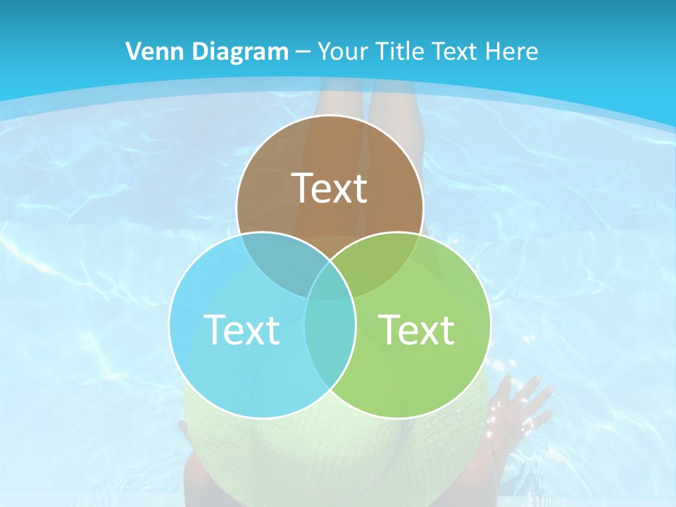 Tan Pampering Blond PowerPoint Template