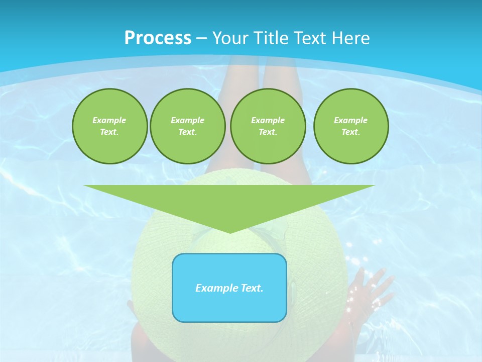 Tan Pampering Blond PowerPoint Template