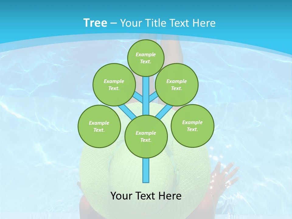 Tan Pampering Blond PowerPoint Template