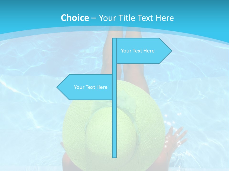 Tan Pampering Blond PowerPoint Template