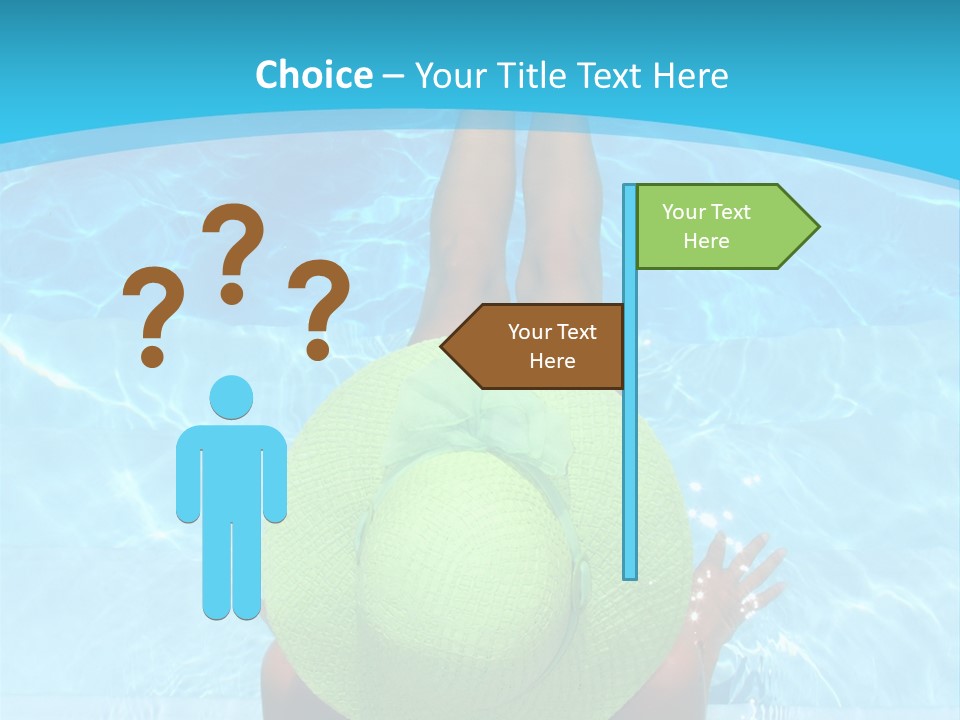 Tan Pampering Blond PowerPoint Template