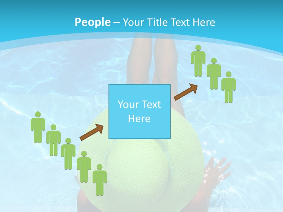 Tan Pampering Blond PowerPoint Template