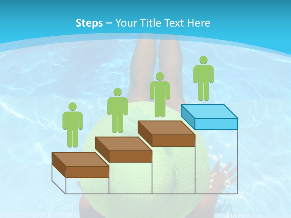 Tan Pampering Blond PowerPoint Template