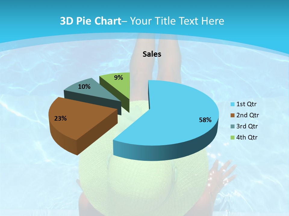 Tan Pampering Blond PowerPoint Template