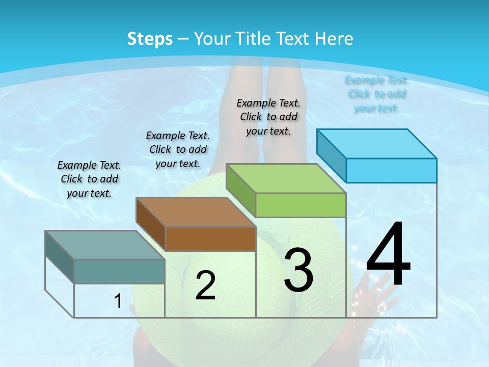 Tan Pampering Blond PowerPoint Template