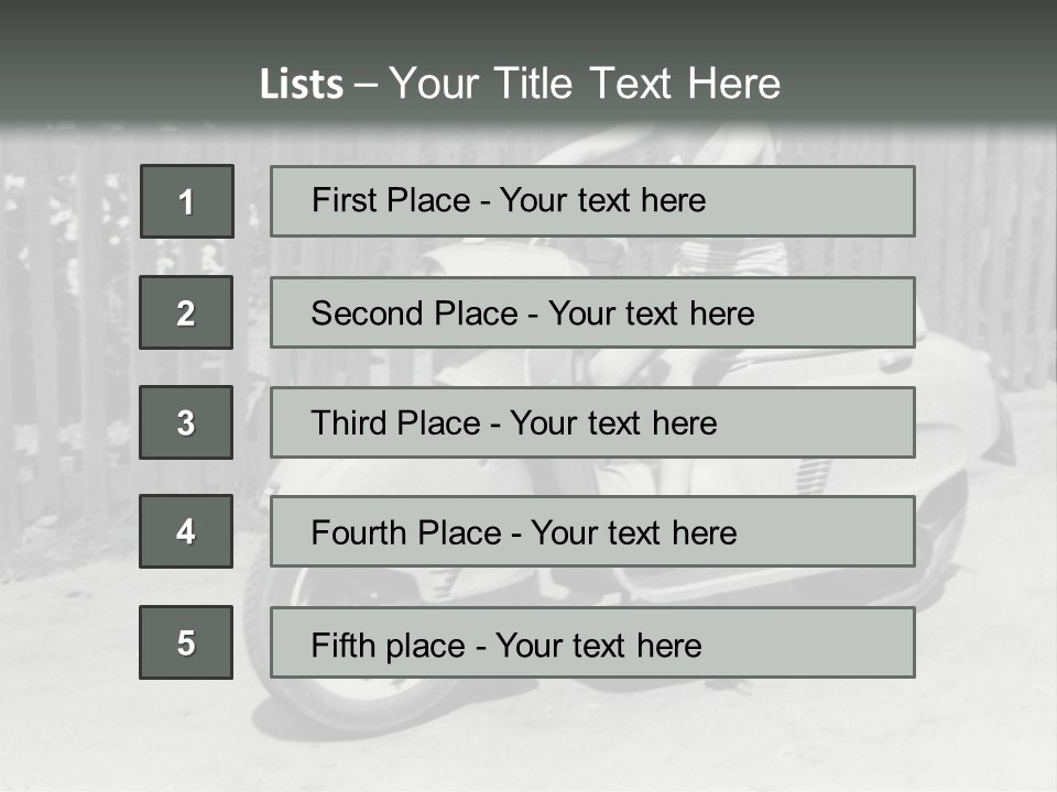 Vehicle  Retro PowerPoint Template
