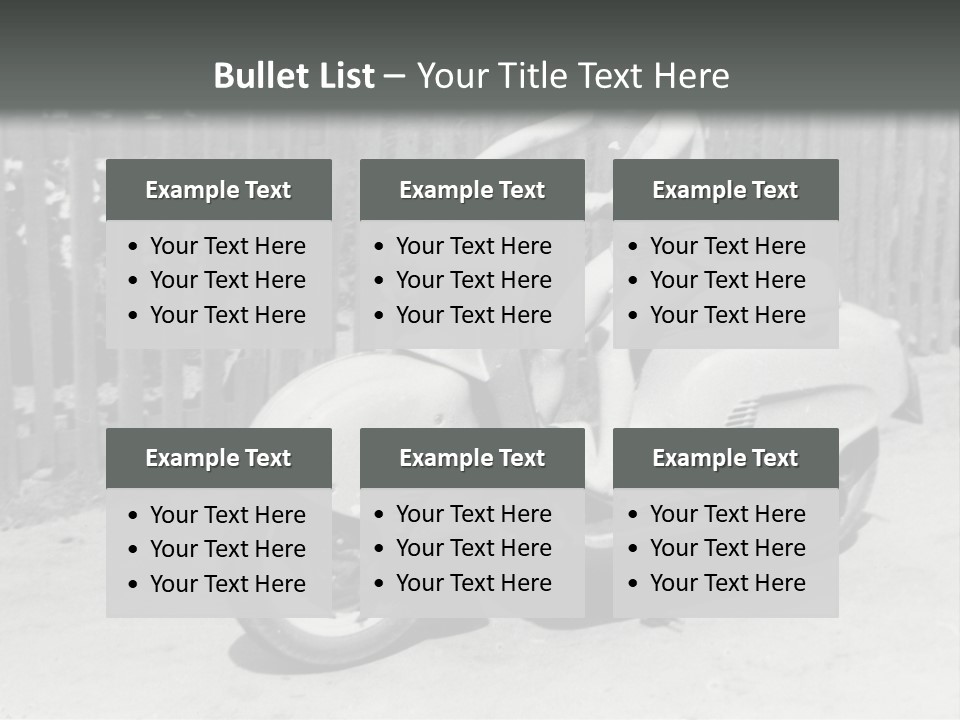 Vehicle  Retro PowerPoint Template