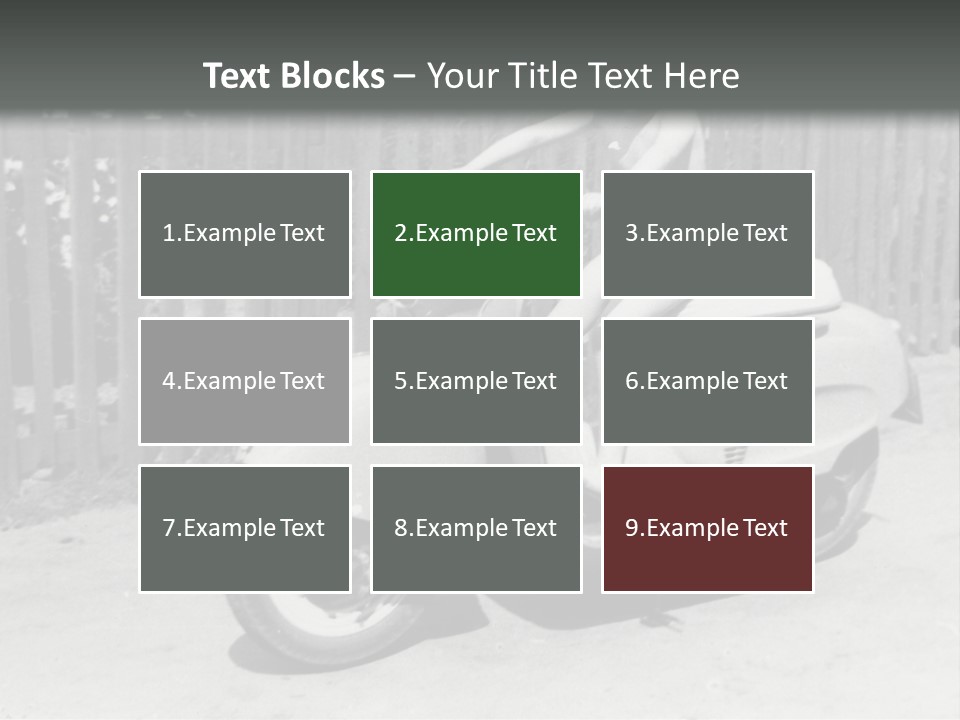 Vehicle  Retro PowerPoint Template