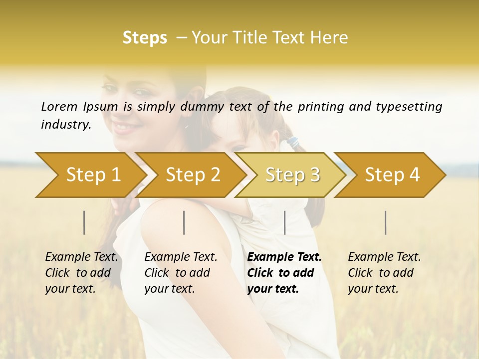 Relations Outsides Motherhood PowerPoint Template