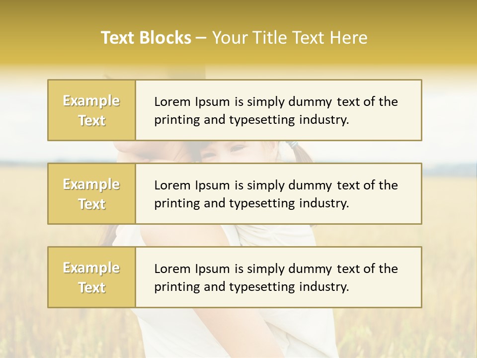 Relations Outsides Motherhood PowerPoint Template
